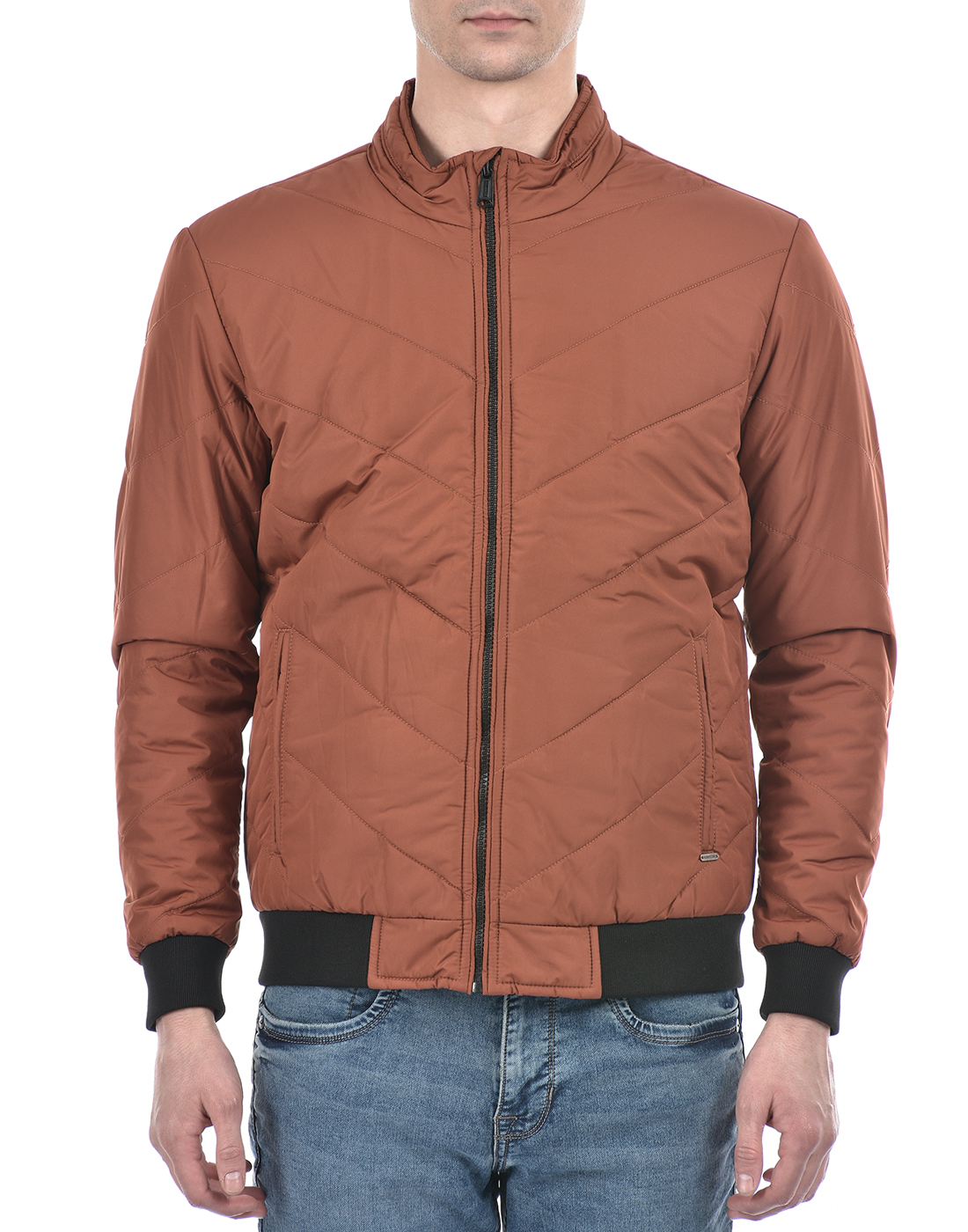 Numero Uno Men Color Block Red Jacket